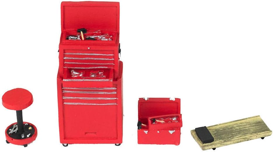 Tire Brigade Shop Tool Set - Motor Head Miniatures