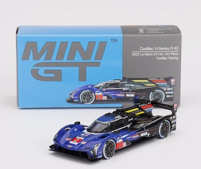 Cadillac V-Series R #2 2023 Le Mans 24Hrs 3rd Place Cadillac Racing - LHD - Mini GT 716