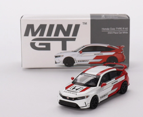Honda Civic Type R #2 2023 Pace Car - LHD - Mini GT 721