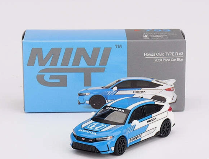 Honda Civic Type R #3 2023 Pace Car - LHD - Mini GT 753