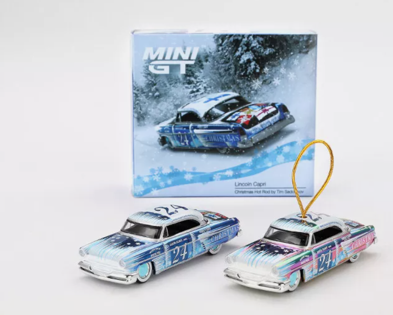 Lincoln Capri Christmas Hot Rod by Tim Sadchikov - LHD - Mini GT 888