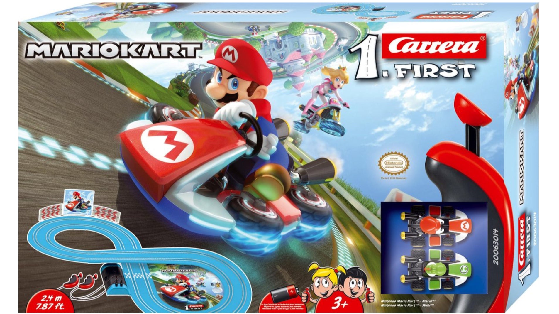 Circuit Voiture First Mario Kart - Carrera