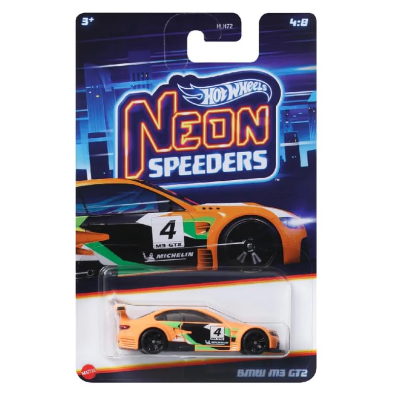 BMW M3 GT2 Néon Speeders - Hotwheels