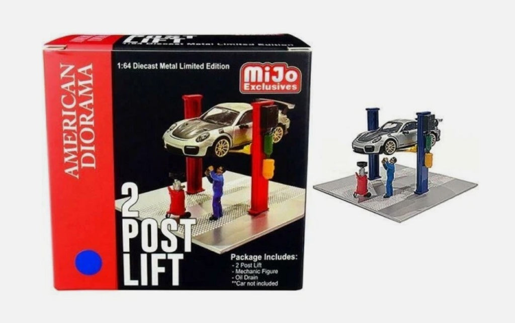 2 Post Lift - American Diorama