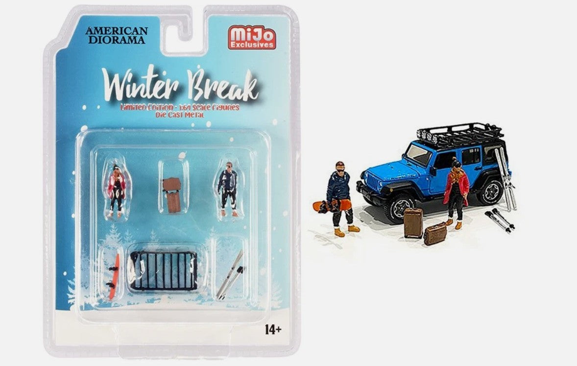 Figurine Winter Break - American Diorama