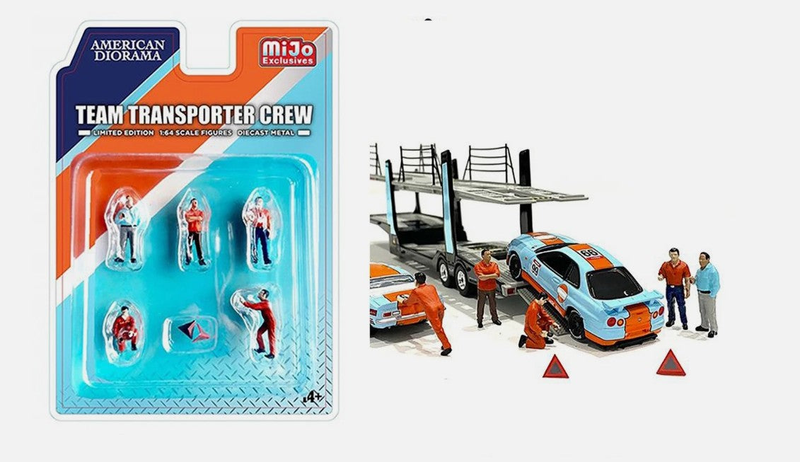 Figurine Team Transporter Crew - American Diorama