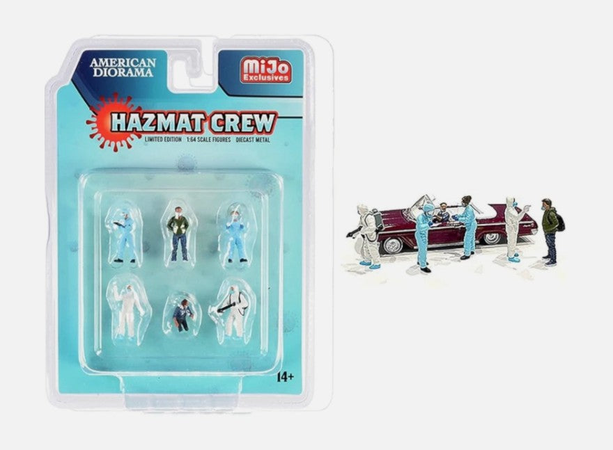 Figurine Hazmat Crew - American Diorama