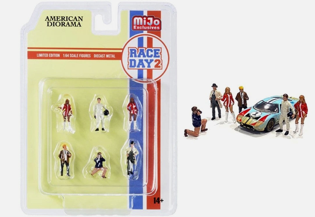 Figurine Race Day 2 - American Diorama