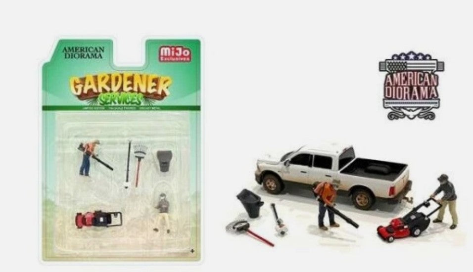 Figurine Gardener Service - American Diorama