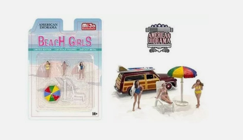 Figurine Beach Girls - American Diorama