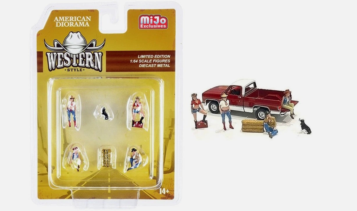 Figurine Western Style - American Diorama