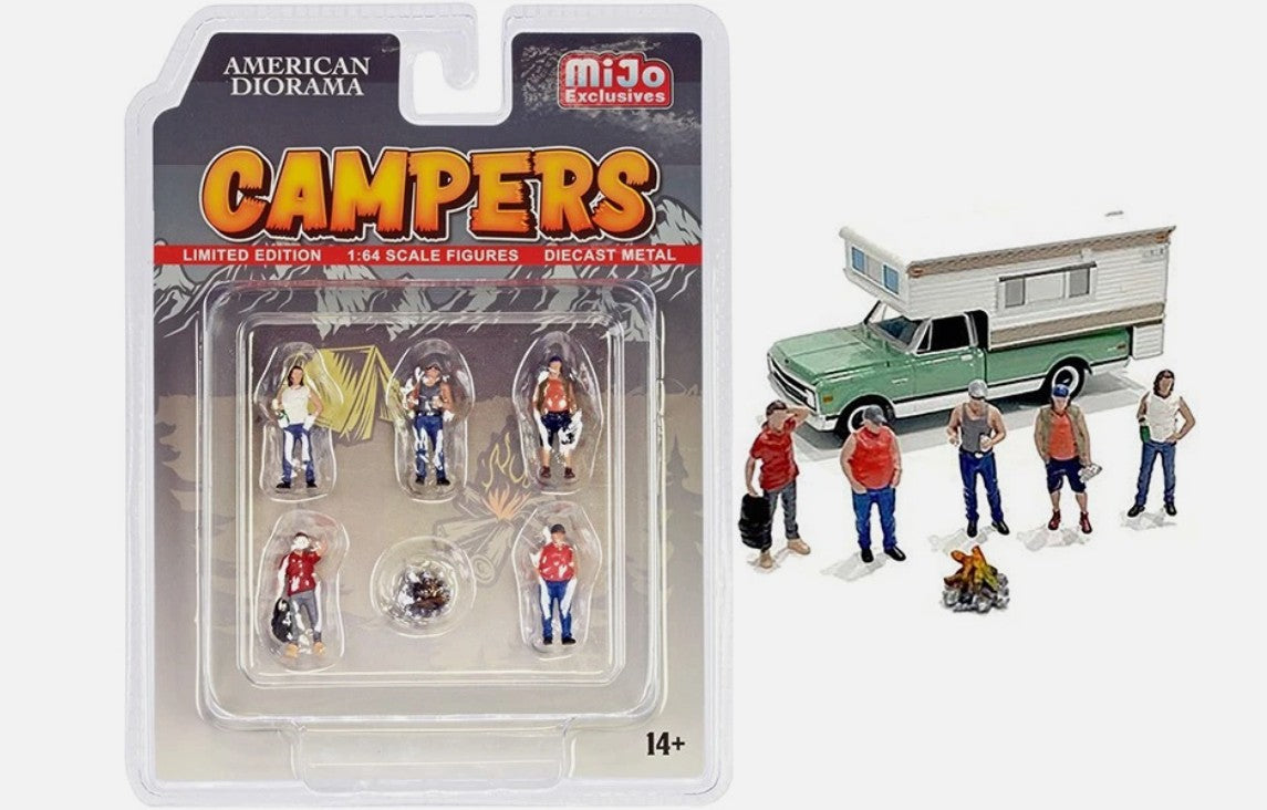 Figurine Campers - American Diorama