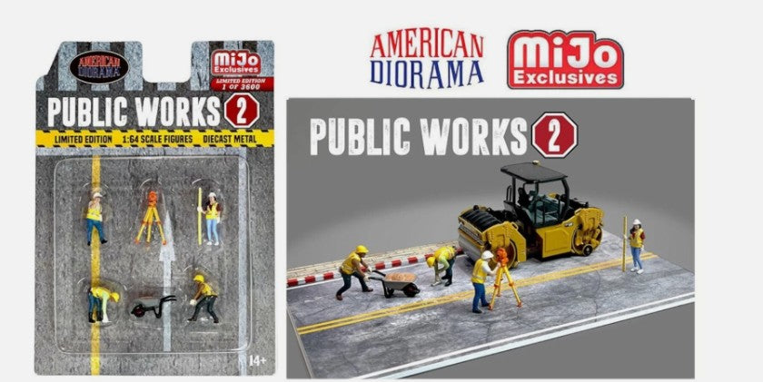 Figurine Public Works 2 - American Diorama