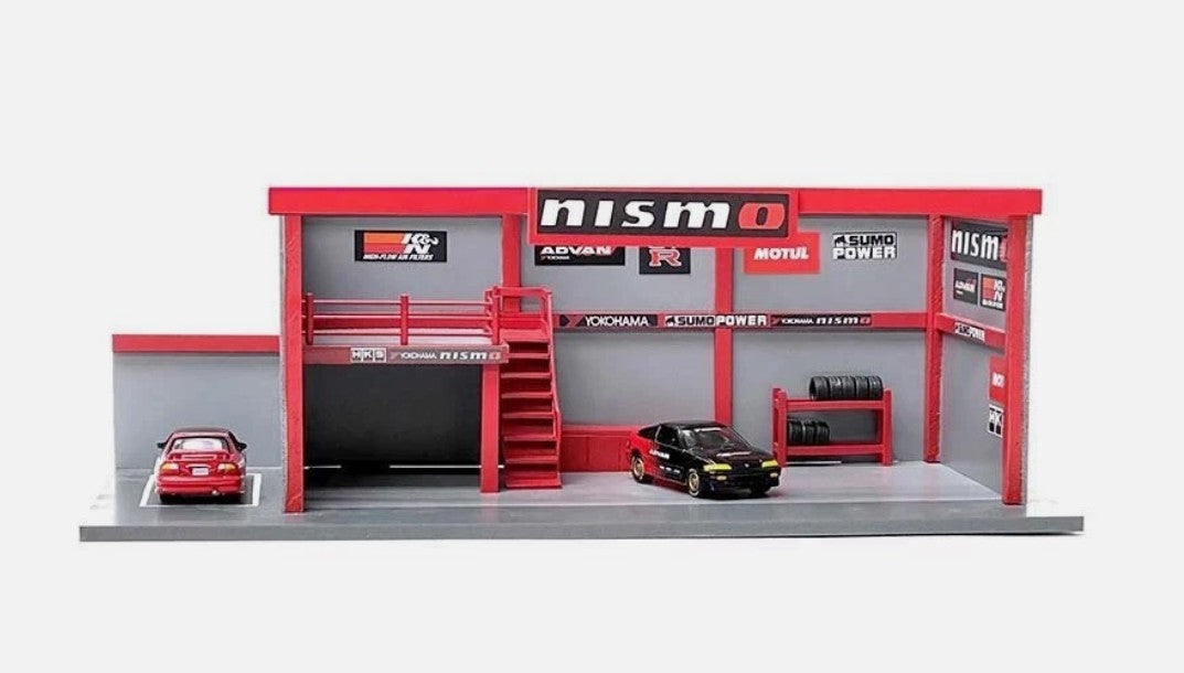 Garage Diorama - Nismo - American Diorama