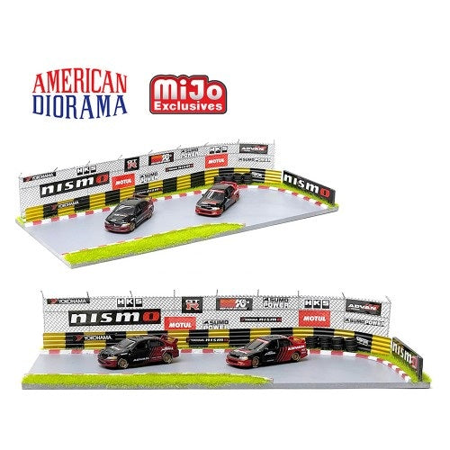 Diorama Race Track Advan Decal - American Diorama