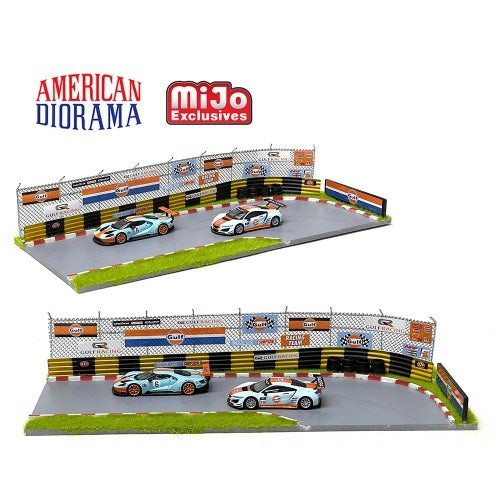 Diorama Race Track Gulf - American Diorama