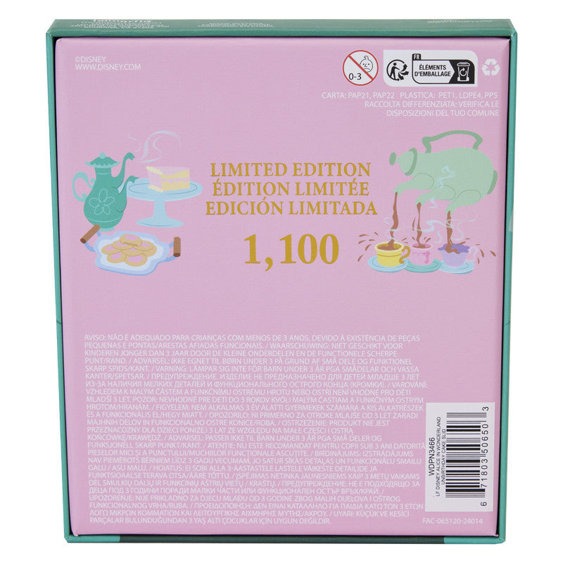 Loungefly - Pin's Collector Alice Au Pays Des Merveilles Non-Anniversaire - Disney