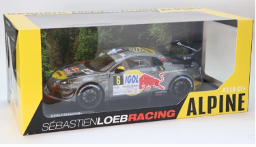 Alpine A110 GT + Sébastien LOEB Rallye Mont Blanc 2024 BARDAHL - Solido