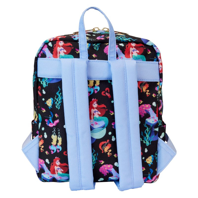 Loungefly - Sac à Dos Nylon La Petite Sirène 35Th Anniversary - Disney