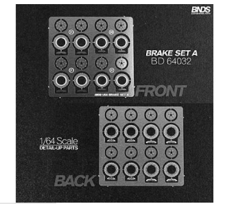 Brake Set ( A) Metal - Mot Hobby