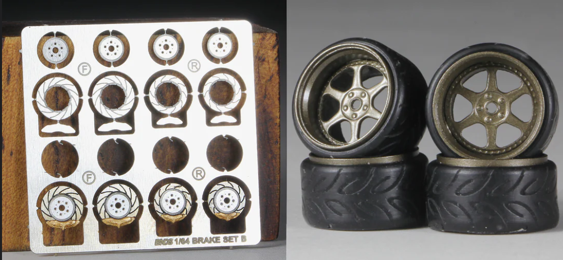 Brake Set (B) Metal - Mot Hobby