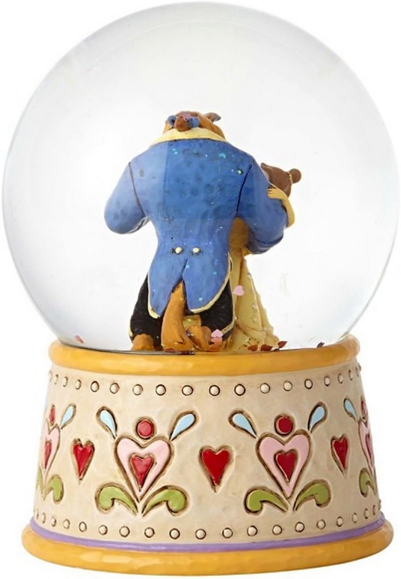 Boule à Neige La Belle et La Bête - Disney Traditions Jim Shore