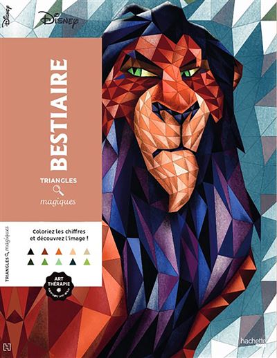 Livre à Colorier Bestiaire - Hachette