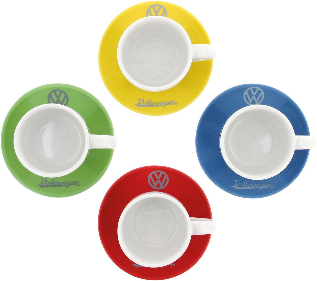 Set de 4 Tasses à Espresso Volkswagen - Brisa