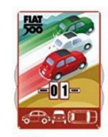 Calendrier Fiat 500