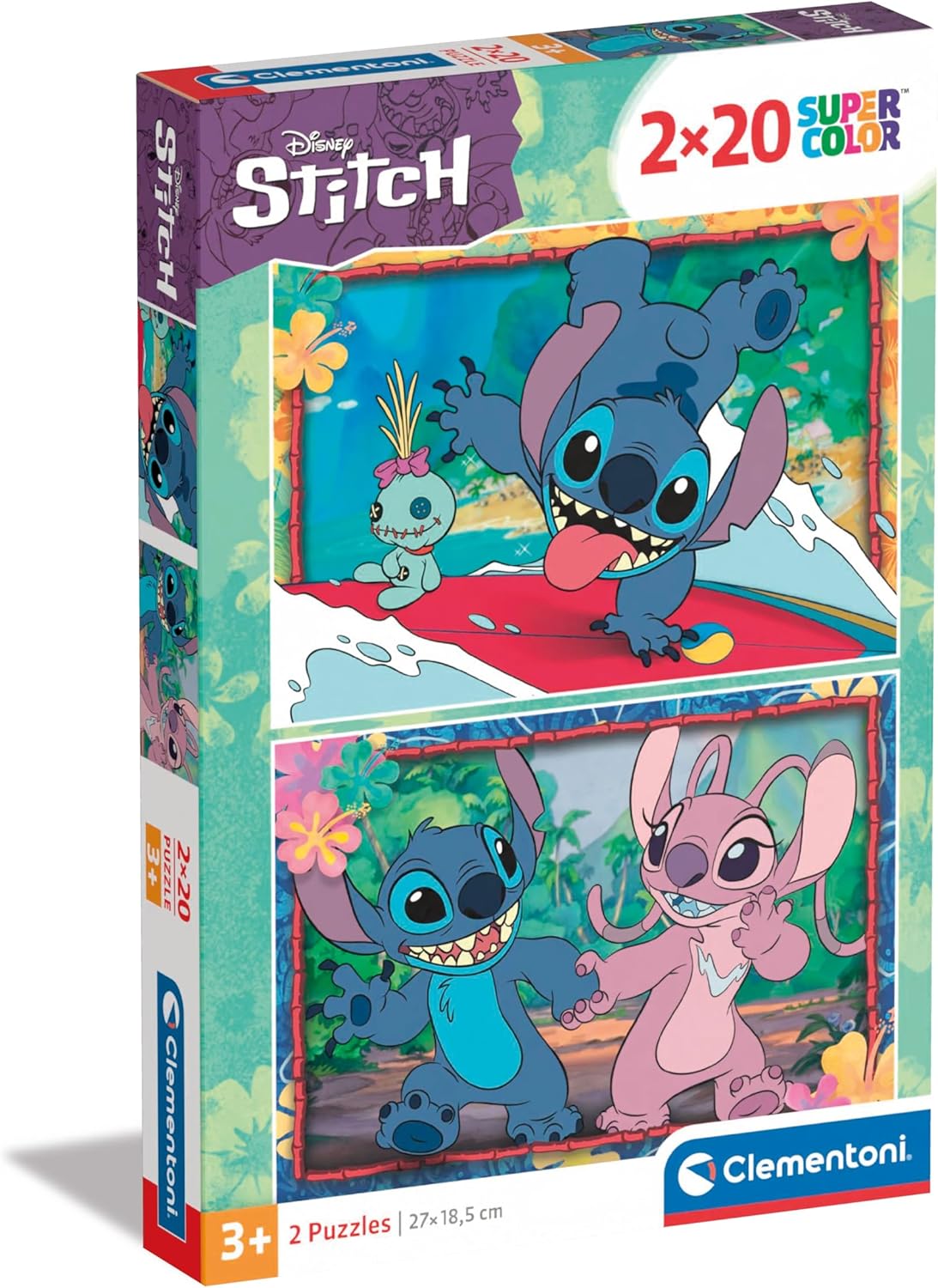 Puzzle Stitch Super Color Disney - Clementoni