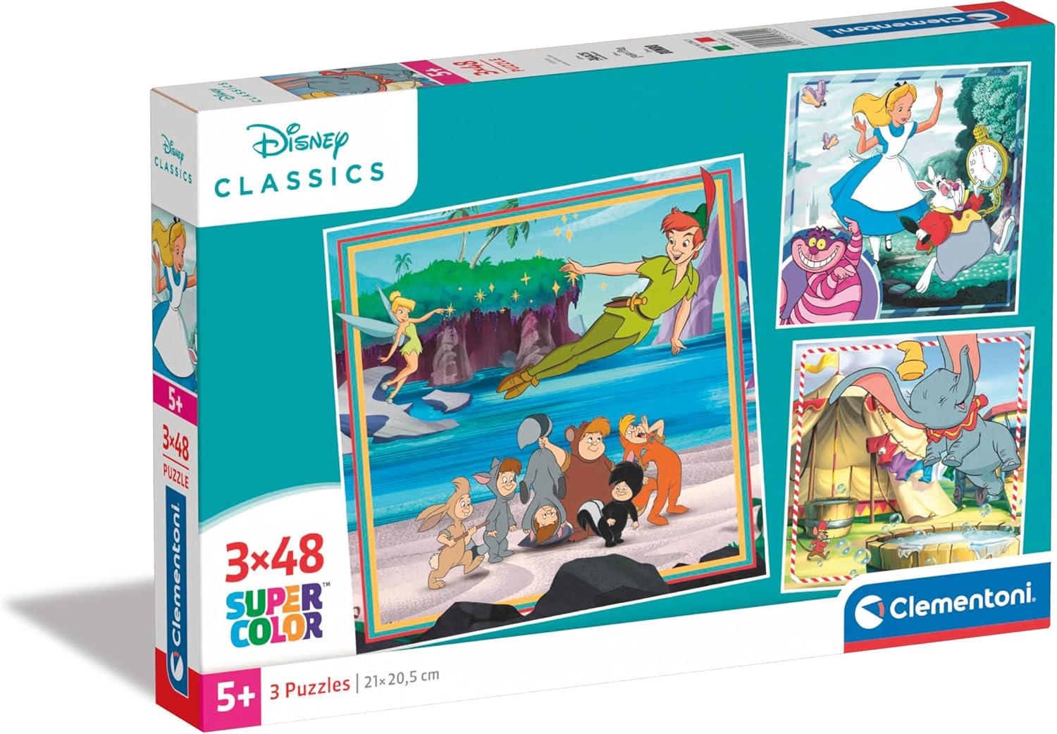Puzzle Super Color Disney - Clementoni