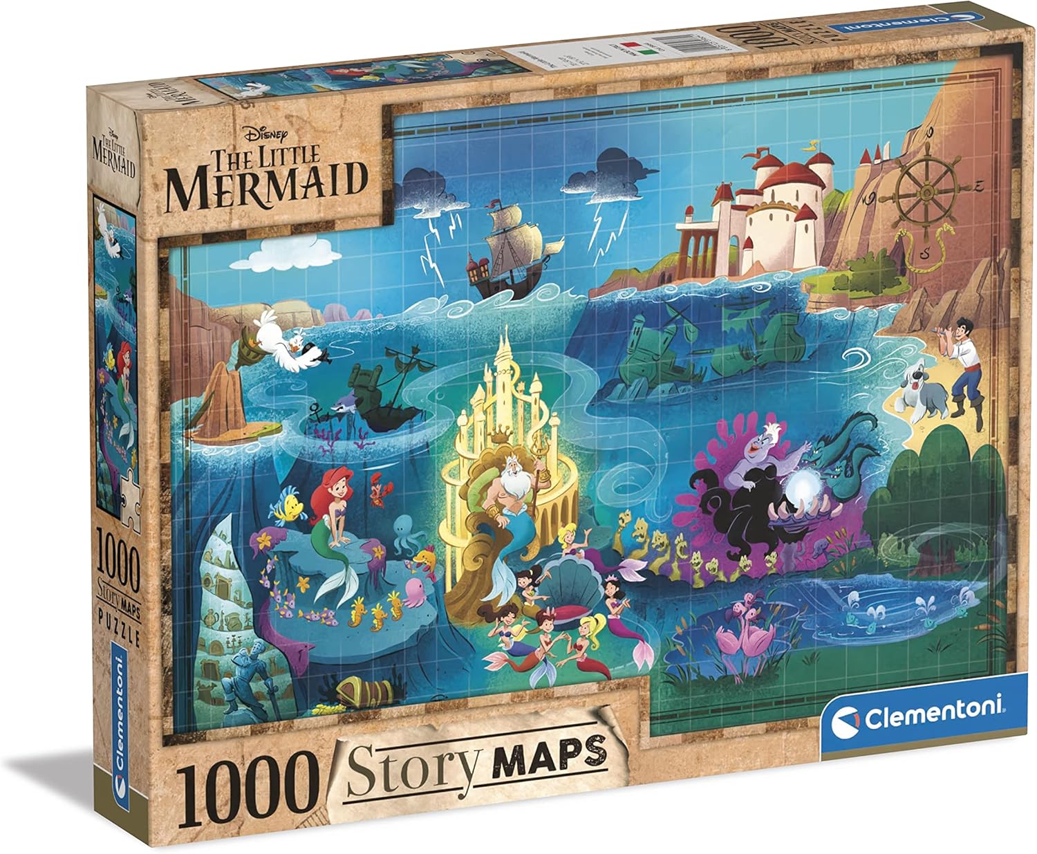 Puzzle la Petite Sirène - Clementoni