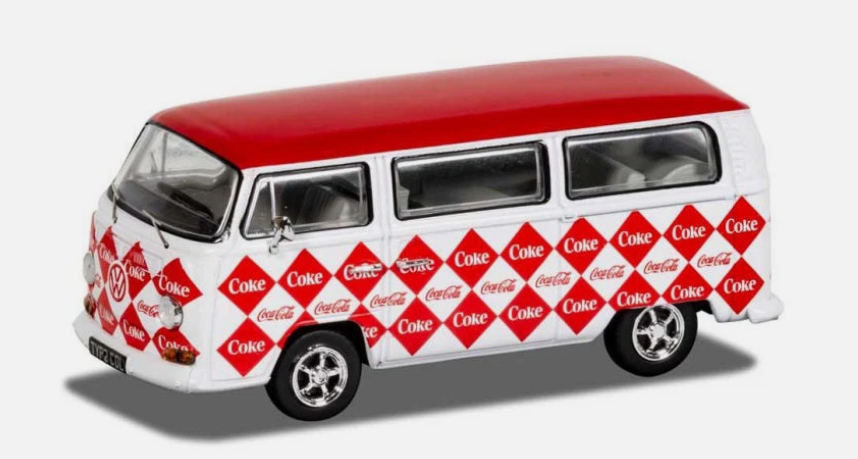 Volkswagen Campervan Diamond Coca Cola - Corgi