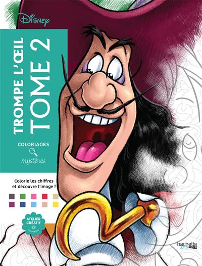 Livre à Colorier Trompe L'oeil Tome 2 - Hachette