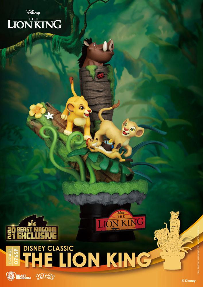 Figurine Le Roi Lion Spéciale Édition - Disney D-Stage