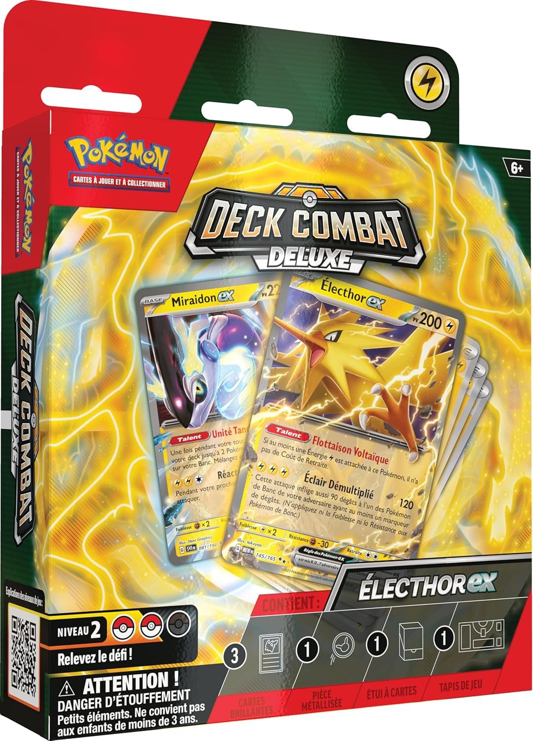 Deck Combat Deluxe Electhor Ex - Pokémon