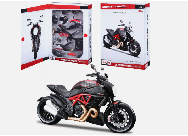 Kit à assembler Moto Ducati Diavel Carbon - Maisto