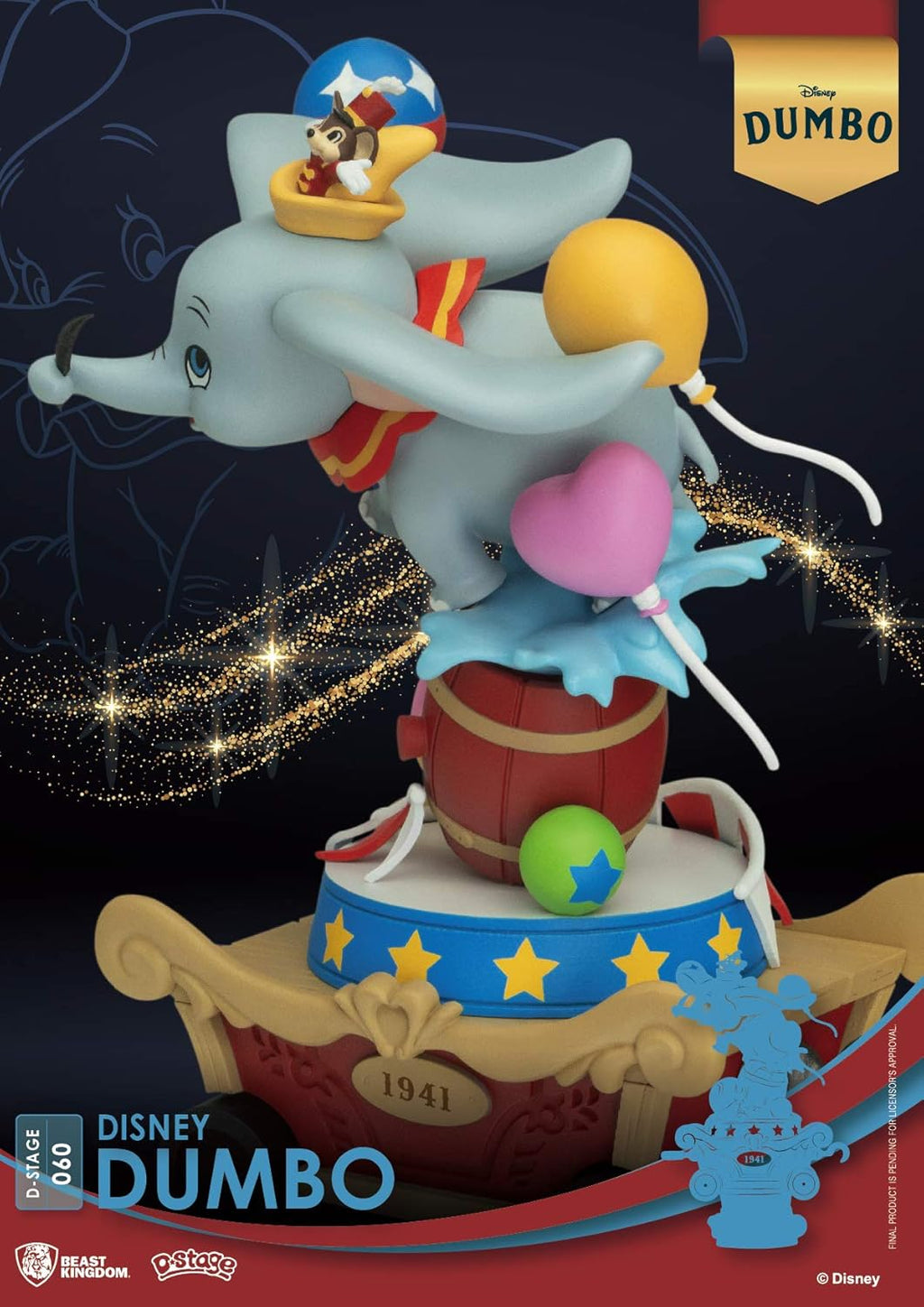 Figurine Dumbo - D-Stage - Disney - Beast Kingdom