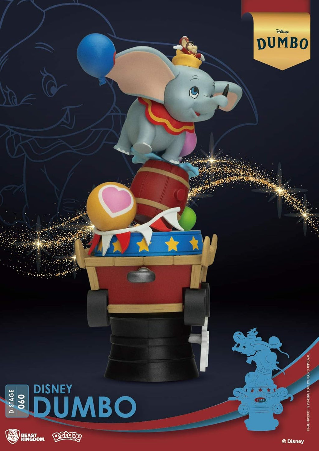 Figurine Dumbo - D-Stage - Disney - Beast Kingdom