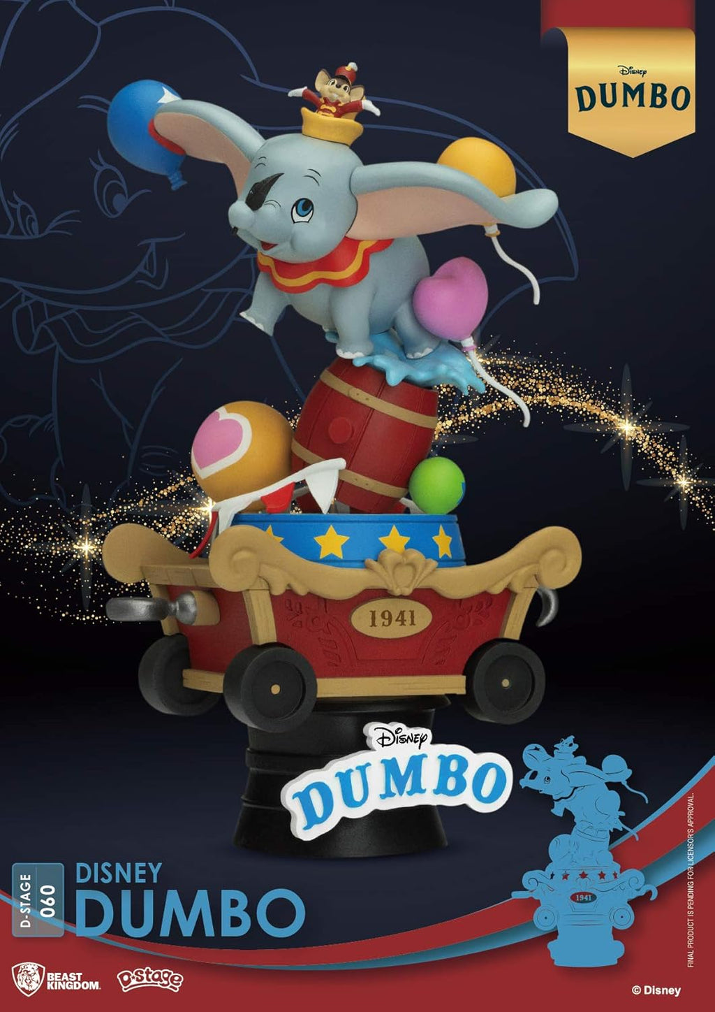 Figurine Dumbo - D-Stage - Disney - Beast Kingdom