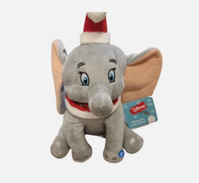 Peluche Musicale Dumbo Noël - Disney - Sambro