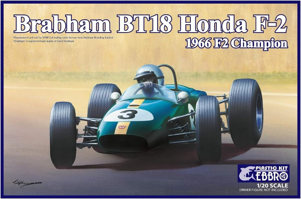 Kit à construire Brabham BT18 Honda F-2 1966 F2 Champion - Ebbro