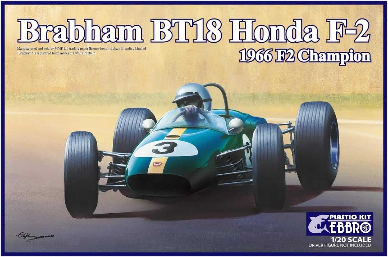 Kit à construire Brabham BT18 Honda F-2 1966 F2 Champion - Ebbro