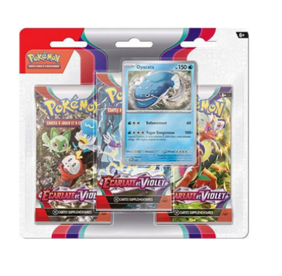 Tri Pack Ecarlate et Violet - Pokémon