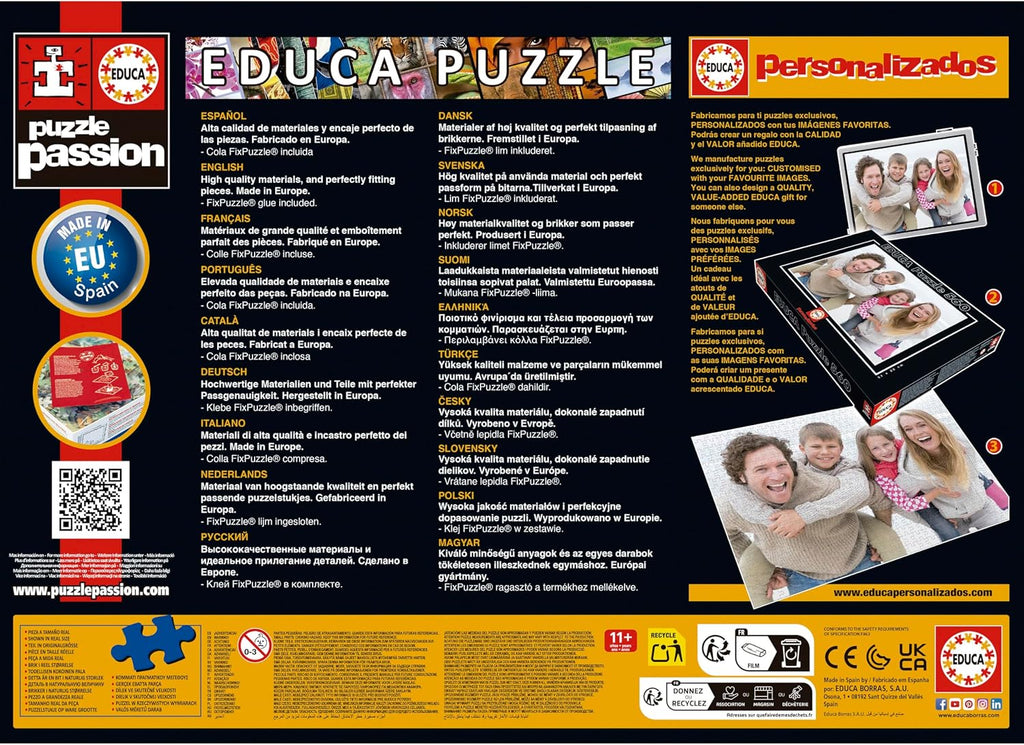 Lot de 2 puzzles Stitch - Educa
