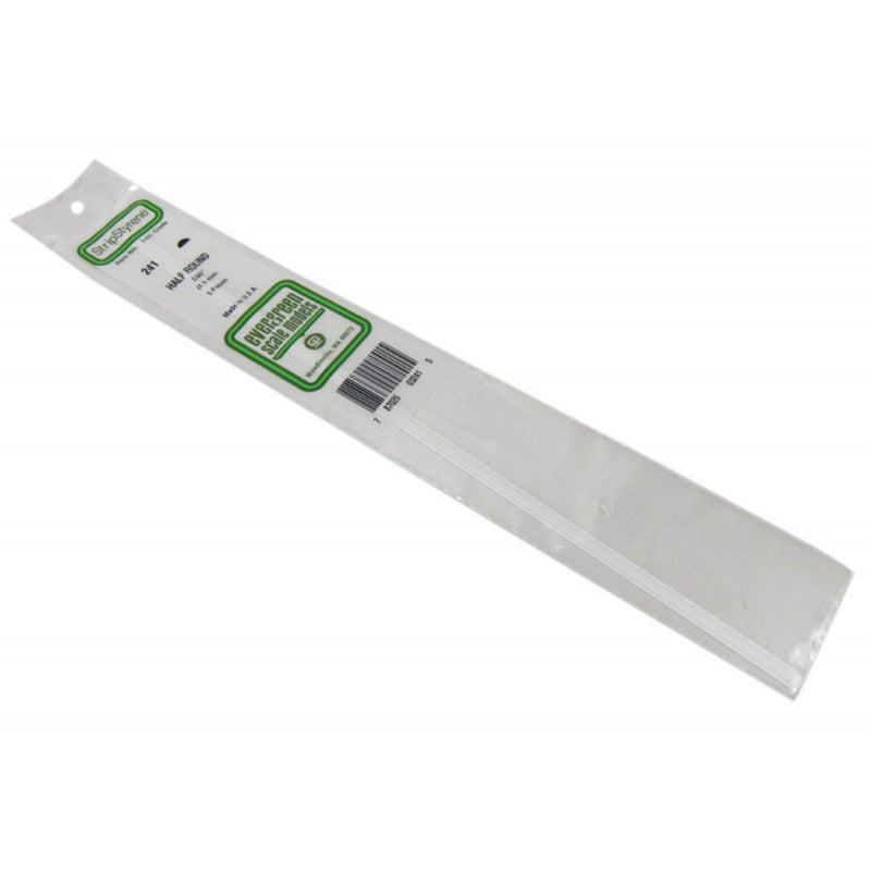 Profilé Demi-Rond en Polystyrène - 241 - Evergreen