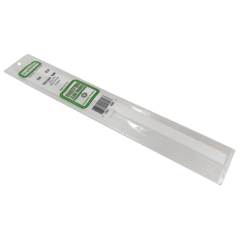 Profilé Tube de Polystyrène Rectangle - 258 - Evergreen