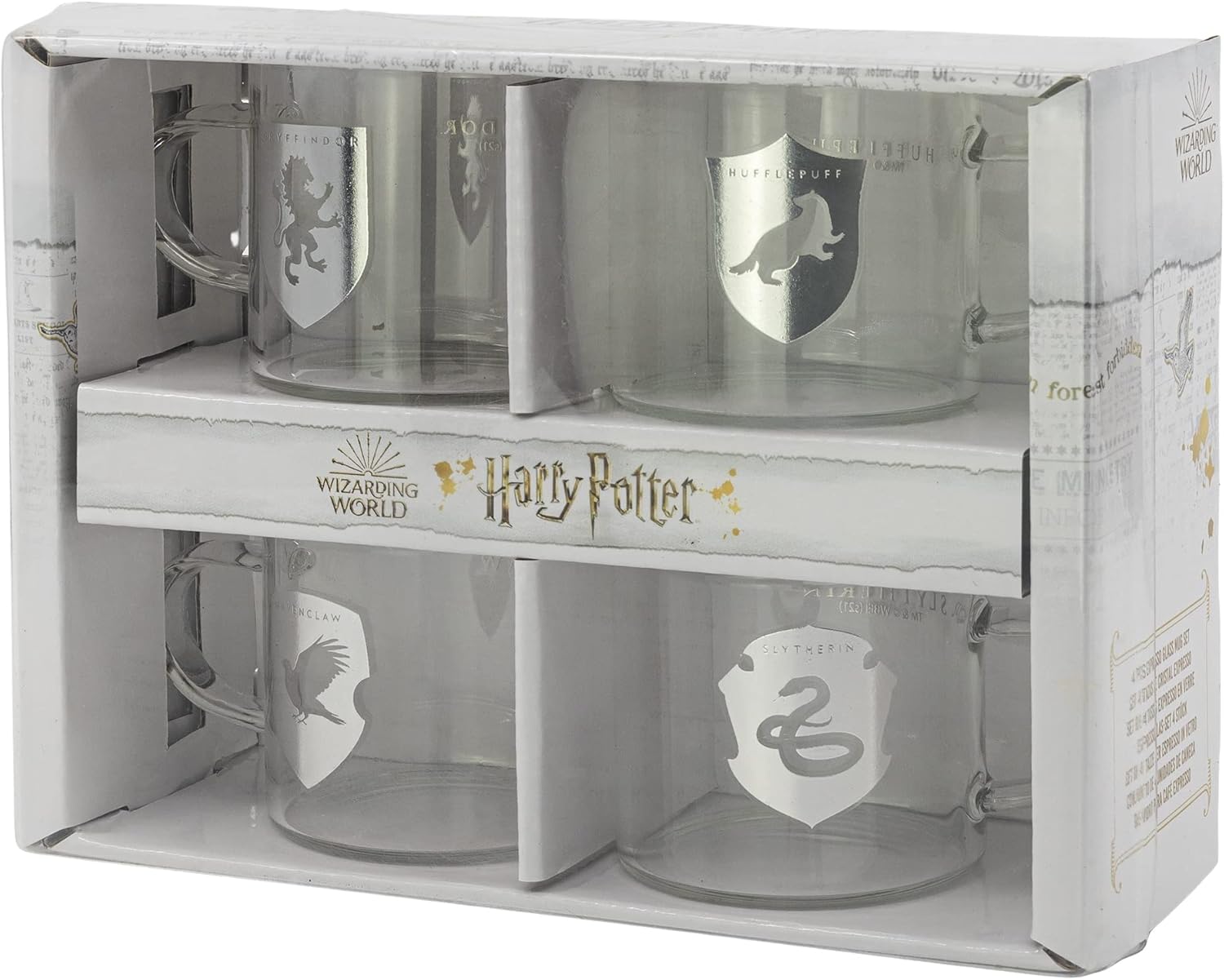 Set de  4 Tasses Espresso Harry Potter - Stor