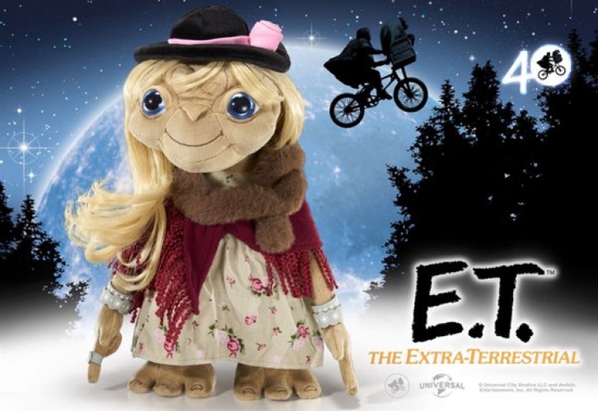 Peluche E.T. L'Extra Terrestre Déguisé - The Noble Collections