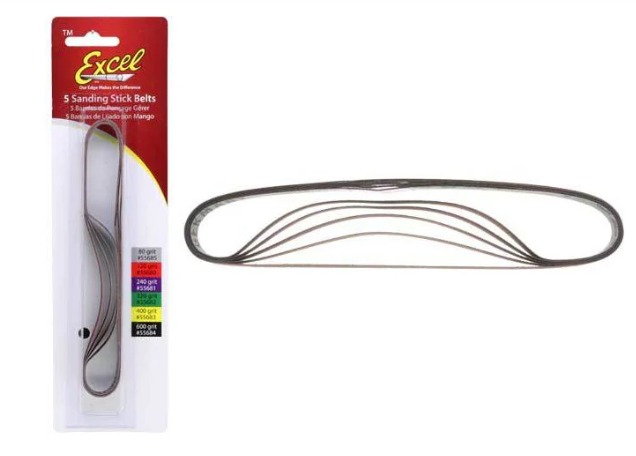 5 Bandes de ponçage - Excel